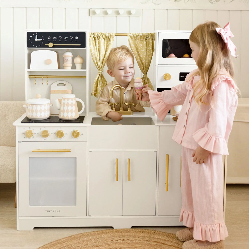 Tiny Land Iconic Wooden Play Kitchen - Dollhaus