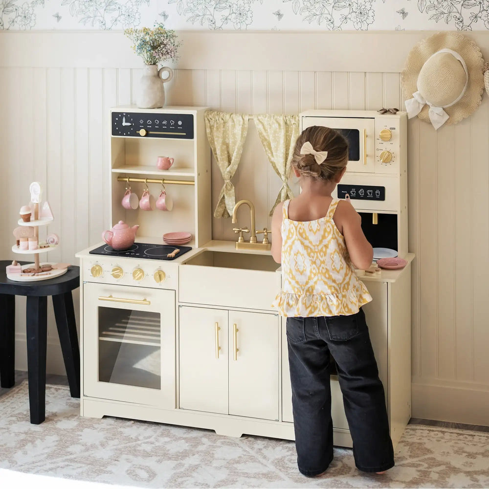 Tiny Land Iconic Wooden Play Kitchen - Dollhaus