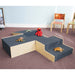 Whitney Brothers Climbers Woodscapes Set In Playroom with Toys