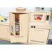 Whitney Brothers Contemporary Kitchen Ensemble Natural Cabinets Open