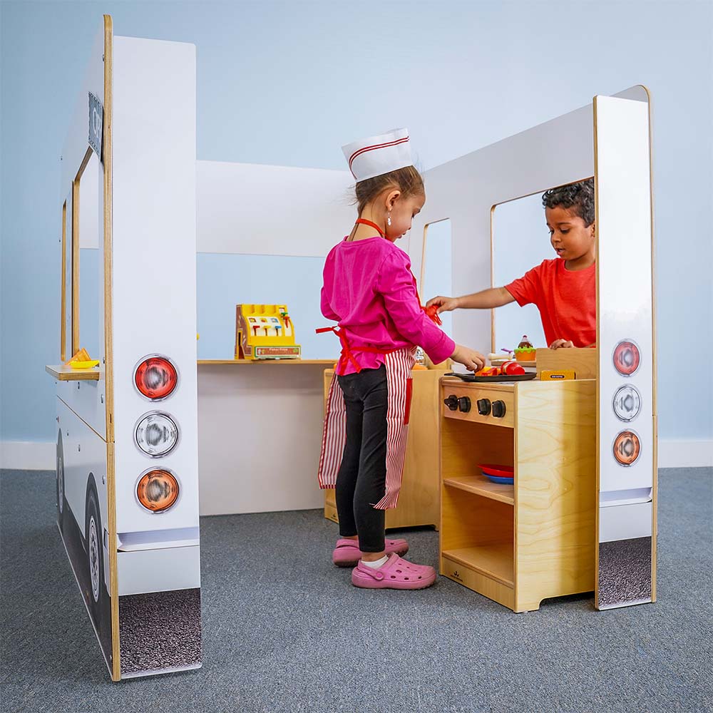 Whitney Brothers Imagination Truck Inside View with Children