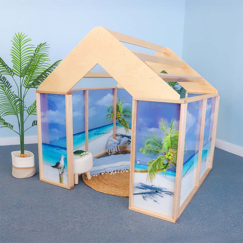 Whitney Brothers Nature View Play Beach House In Playroom