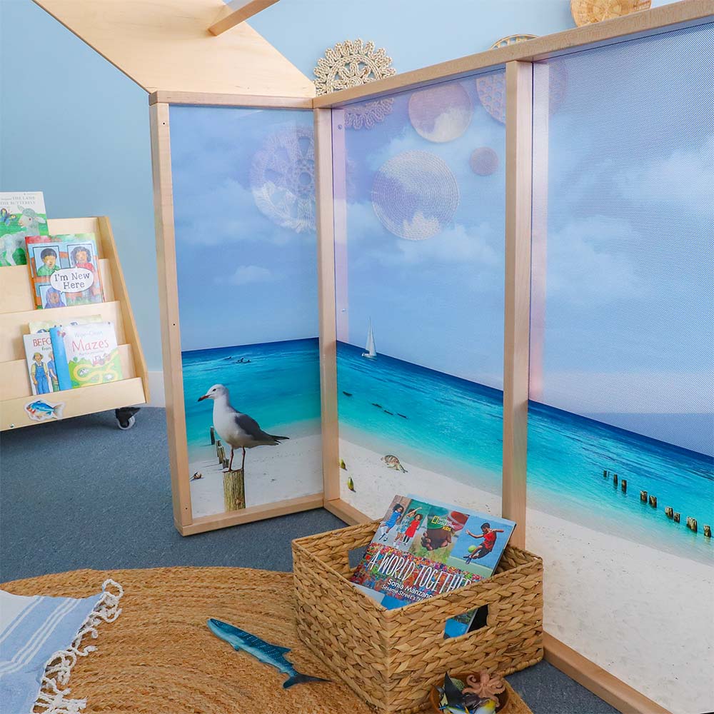 Whitney Brothers Nature View Play Beach House Interior View