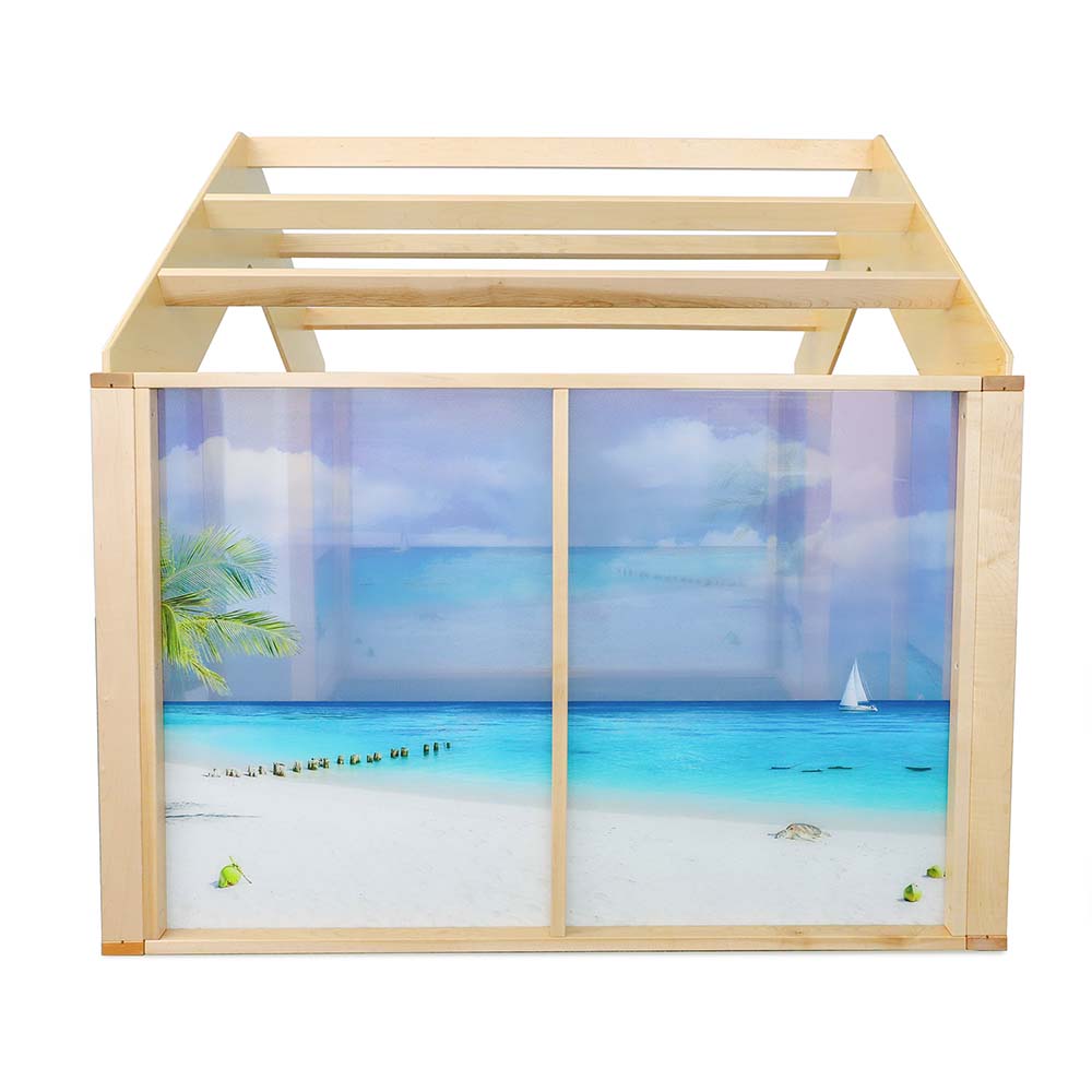 Whitney Brothers Nature View Play Beach House Side View