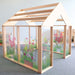Whitney Brothers Nature View Play Greenhouse Right Angle in Playroom