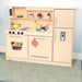 Whitney Brothers Play Kitchen Contemporary Kitchen Combo Natural in Playroom