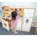 Whitney Brothers Play Kitchen Contemporary Kitchen Combo White with Child