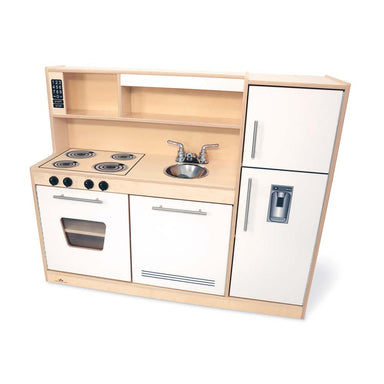 Whitney Brothers Play Kitchen Contemporary Kitchen Combo White