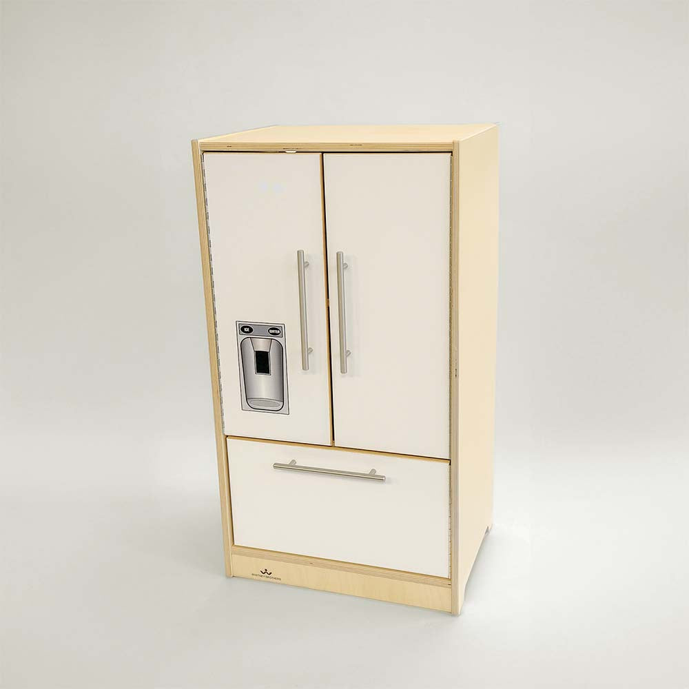 Whitney Brothers Play Kitchen Contemporary Kitchen Ensemble White Refrigerator