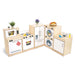 Whitney Brothers Play Kitchen Contemporary Kitchen Ensemble White With Accessories