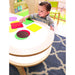 Whitney Brothers Sensory Radiant LED Light Table  in Playroom with Child