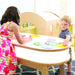 Whitney Brothers Sensory Radiant LED Light Table In Playroom with Children