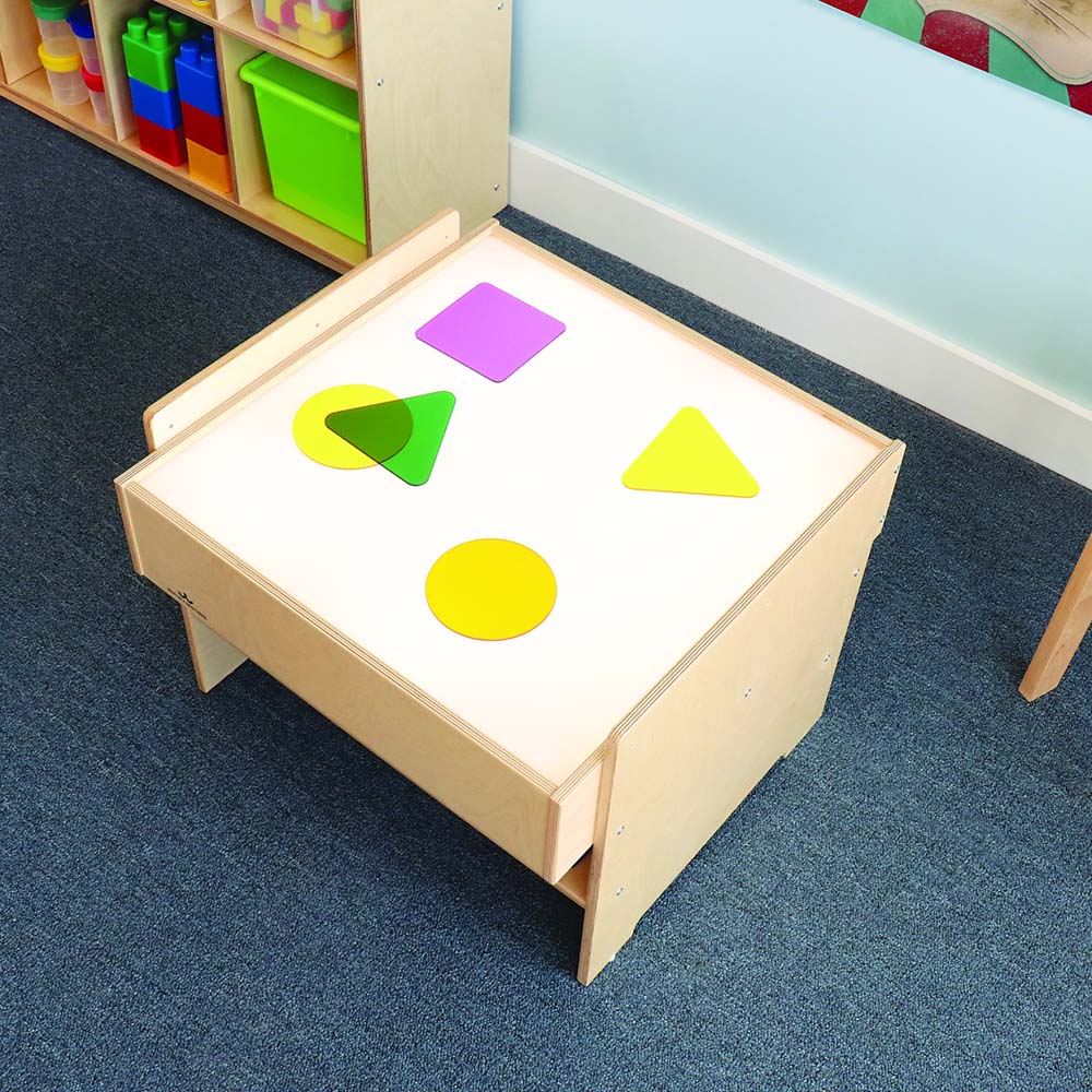 Whitney Brothers Sensory Superbright LED Light Table Top View