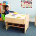 Whitney Brothers Sensory Superbright LED Light Table with Child