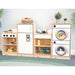 Whitney Brothers Toddler Kitchen Ensemble White In Playroom