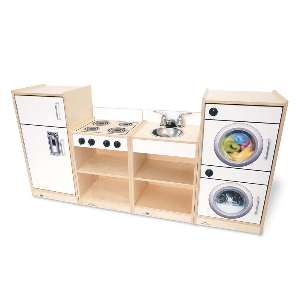 Whitney Brothers Toddler Kitchen Ensemble White