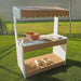 Outdoor Market Play Stand in Grass