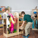 Wood Designs Contender See and Store Dress-Up Unit with Kids Playing