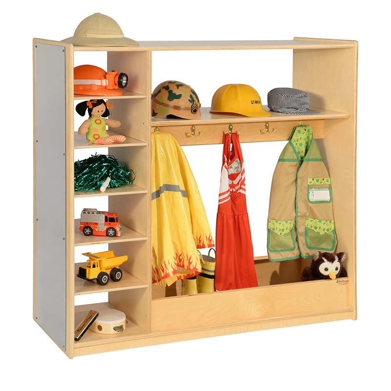 Wood Designs Dress-Up Storage Unit with Accessories