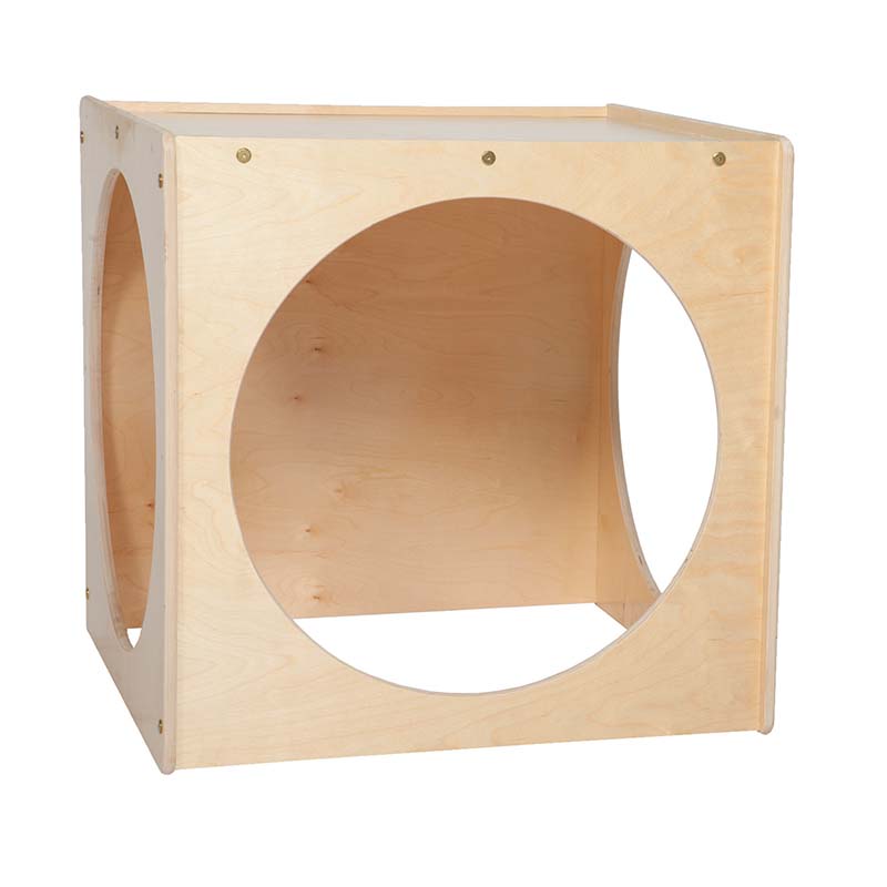 Wood Designs Giant Crawl Thru Play Cube