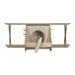 Wood Designs Plane Reading and Play Cube Front View