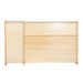 Wood Designs Play Kitchen 3-in-1 Kitchenette Back View
