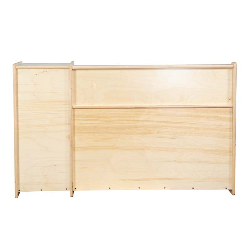 Wood Designs Play Kitchen 3-in-1 Kitchenette Back View