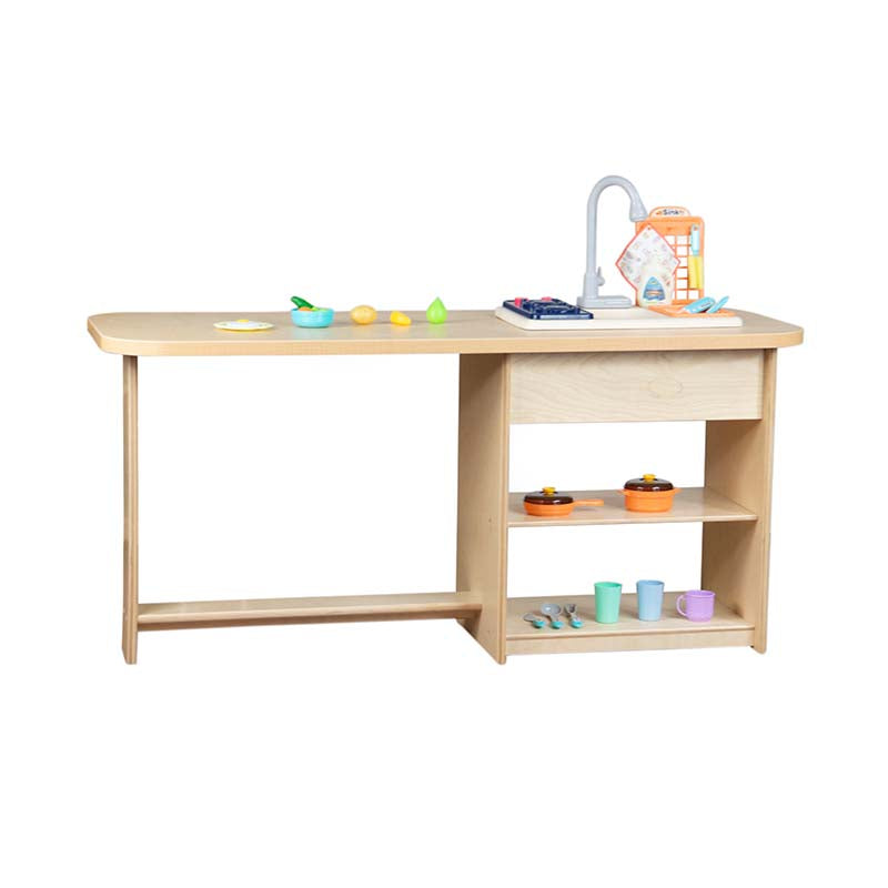 Wood Designs Play Kitchen Loft Kitchen with Toys
