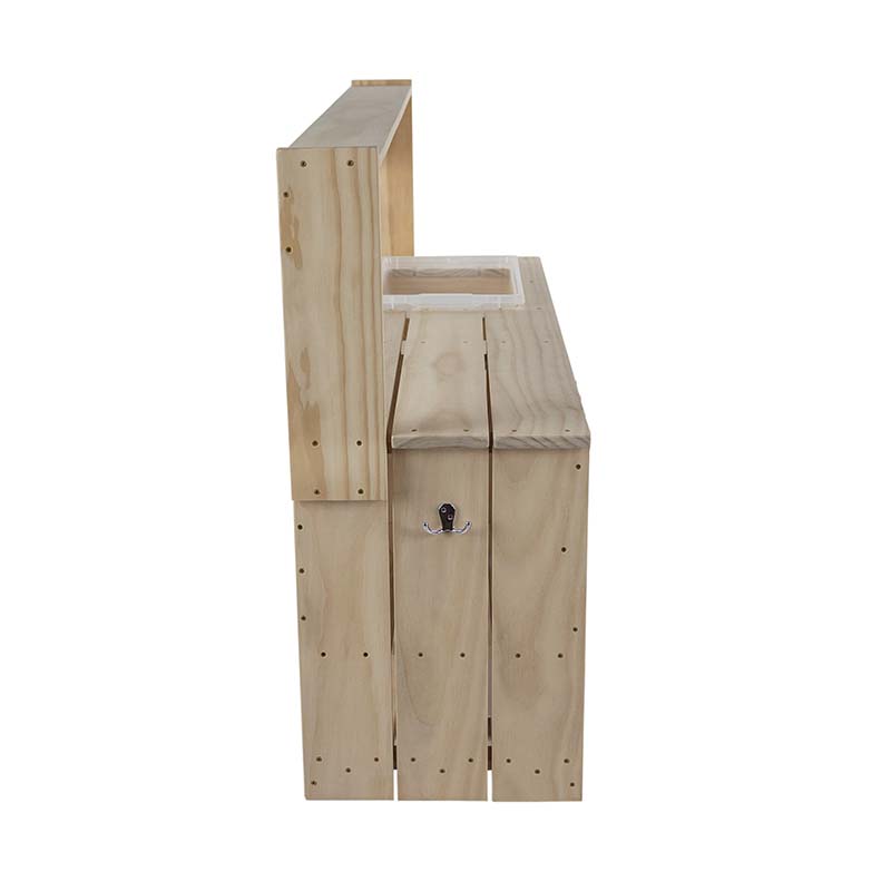 Wood Designs Play Kitchen Outdoor Kitchen Side View