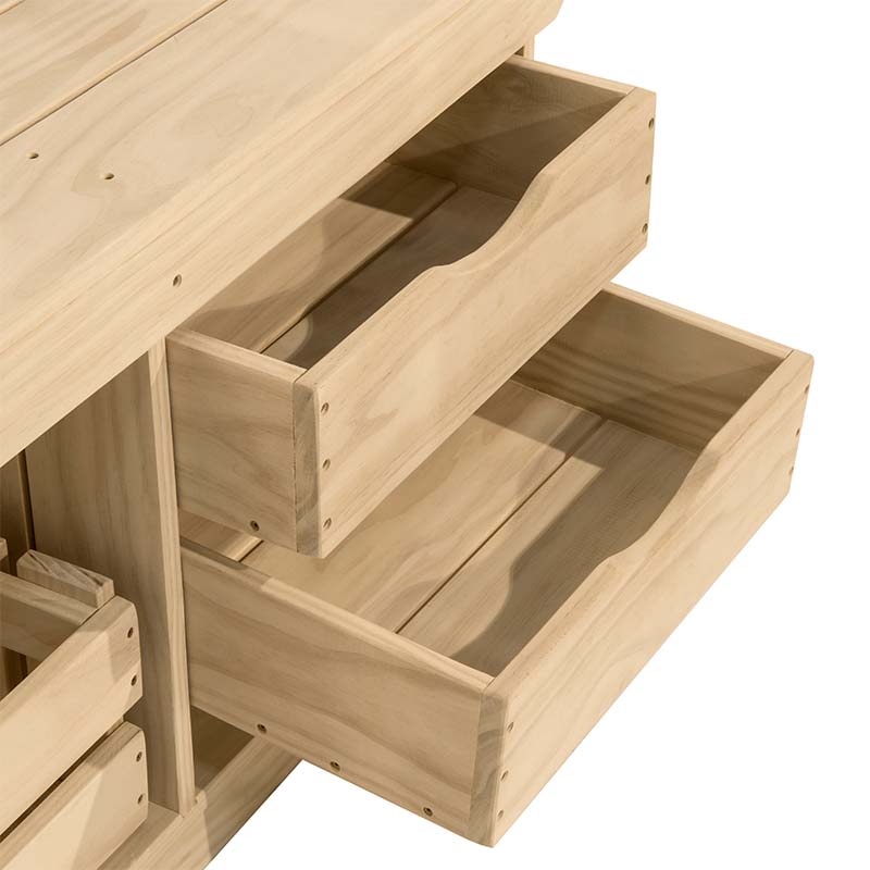 Wood Designs Play Kitchen Outdoor Mud Kitchen Drawers