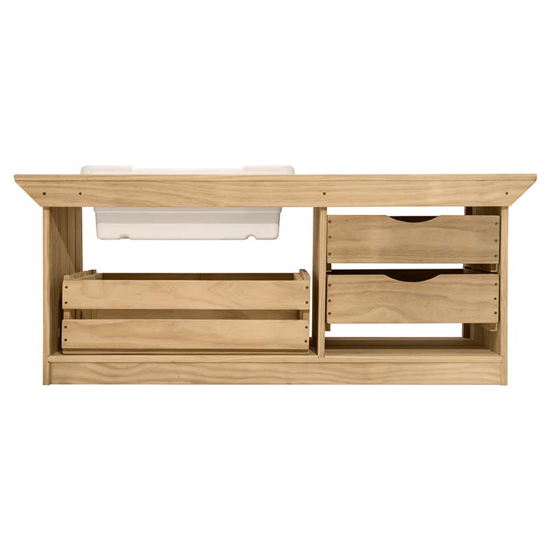 Wood Designs Play Kitchen Outdoor Mud Kitchen Front View