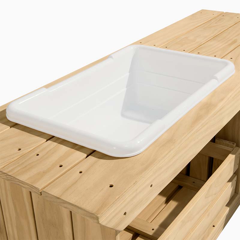 Wood Designs Play Kitchen Outdoor Mud Kitchen Sink