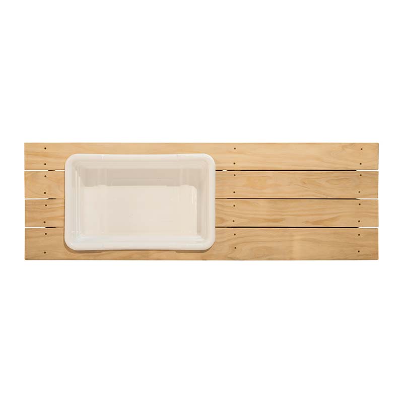 Wood Designs Play Kitchen Outdoor Mud Kitchen Top View