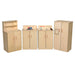 Wood Designs Play Kitchen Set of 4 School Age Appliances