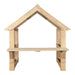 Wood Designs Playhouse Outdoor Garden Center Front View