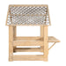 Wood Designs Playhouse Outdoor Garden Center Side View