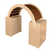Wood Designs Read and Play Cozy Cave with Brown Canopy