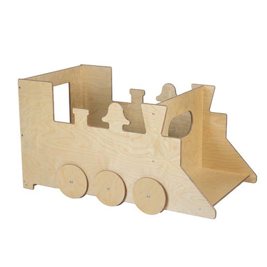 Wood Designs Train Reading Cube Angle