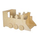 Wood Designs Train Reading Cube Angle